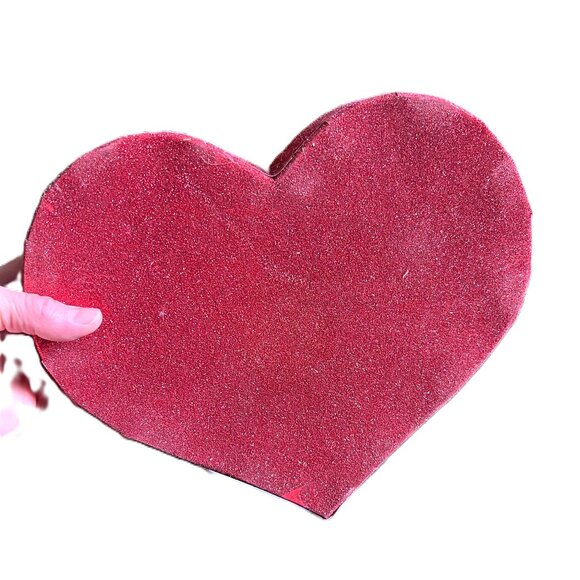 Vtg. LUSH Red Sparkle "True Love" Empty Gift Box: Reuse/Display/Collect, Box #1 - Picture 4 of 5